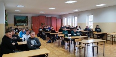  Szkolenie dla uczniów Zespołu Szkół w Dobrzyniu nad Wisłą