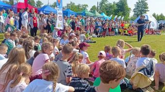 Piknik profilaktyczny „Kręci mnie bezpieczeństwo nad wodą” nad Jeziorem Żnińskim Małym