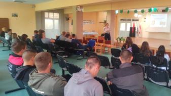 Szkolenie dla rolników z powiatu mogileńskiego oraz uczniów ZSCKR w Bielicach