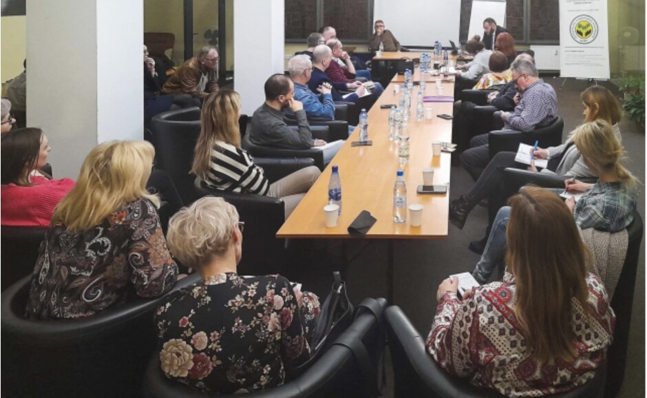 Spotkanie z członkami OSPS BHP w Toruniu