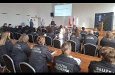 Szkolenie dla pracowników Okręgowego Inspektoratu Pracy Służby Więziennej w Bydgoszczy