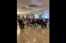 Uczestnicy szkolenia z Międzyzakładowego Wojewódzkiego Związku Zawodowego Pracowników Inspekcji Sanitarnej