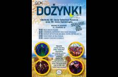 Plakat promujący Dożynki w Kusowie