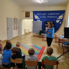 Szkolenie w Szkole Podstawowej w Parchaniu