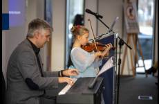 Występ artystyczny w wykonaniu uczniów Państwowej Szkoły Muzycznej I i II stopnia im. S. Moniuszki w Grudziądzu