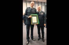 Maciej Batkowski, Kujawsko-Pomorski Wojewódzki Inspektor Transportu Drogowego podczas gratulacji