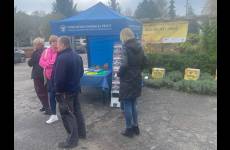Stoisko Okręgowego Inspektoratu Pracy w Bydgoszczy na Pikniku w Zespole Szkół Rolniczych w Grudziądzu