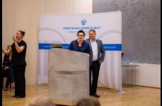 Przedstawiciele firmy CANPACK S.A. Anna Iwanowska (HR Manager) oraz Piotr Niedzwiecki (kierownik działu produkcji wieczka napojowego) 