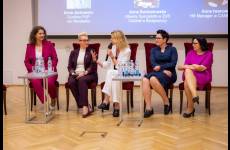 Uczestnicy panelu dyskusyjnego