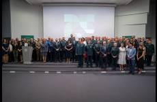 Jubileusz 25-lecia Inspekcja Transportu Drogowego w Kujawsko-Pomorskim Urzędzie Wojewódzkim w Bydgoszczy. Fot. Kujawsko-Pomorski Urząd Wojewódzki w Bydgoszczy