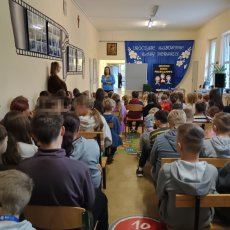 Szkolenie w Szkole Podstawowej w Parchaniu