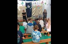 Uczestnicy półkolonii w Szkole Podstawowej w Żernikach