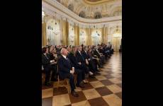 Goście podczas uroczystej Gali Państwowej Inspekcji Pracy 