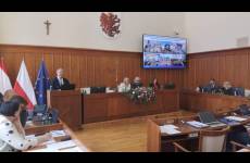 Grzegorz Meler, Zastępca Okręgowego Inspektora Pracy w Bydgoszcz podczas wystąpienia 