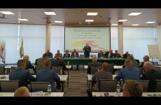 Uczestnicy oraz goście Zjazdu Delegatów Krajowego Związku Zawodowego Ciepłowników