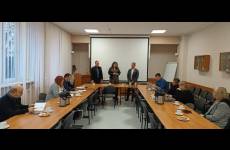 Posiedzenie członków grupy roboczej działającej w ramach Małego Porozumienie dla Bezpieczeństwa w Budownictwie w Województwie Kujawsko-Pomorskim