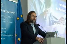 Marcin Stanecki, Główny Inspektor Pracy podczas wystąpienia