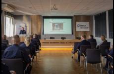 Uczestnicy odprawy rocznej kujawsko-pomorskiej Policji 