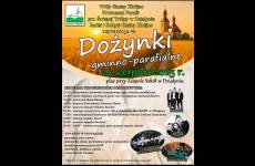 Plakat promujący Dożynki w Działyniu