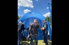 Stoisko Okręgowego Inspektoratu Pracy w Bydgoszczy
