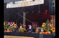 Dożynki Gminy Łysomice nad jeziorem w Kamionkach Małych