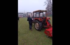 Uczeń podczas części praktycznej konkursu