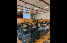 Uczestnicy szkolenia, uczniowie Zespołu Szkół Centrum Kształcenia Rolniczego w Samostrzelu