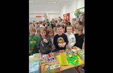 Uczniowie Szkoły Podstawowej w Ślesinie 