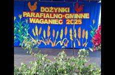 Scena na Dożynkach w Wagańcu