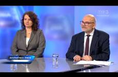 Zrzut ekranu TVP3 Bydgoszcz Sylwia Krawczyk i Dariusz Lewandowski