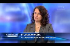 Zrzut ekranu TVP3 Bydgoszcz Sylwia Krawczyk