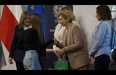 Komisja konkursowa podczas wręczania nagród laureatom