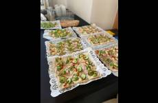 Poczęstunek przygotowany przez uczniów