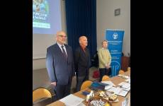 Członkowie Komisji Konkursu Wiedzy o Zasadach BHP „Bezpiecznie od startu”