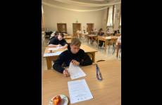 Uczestnicy Konkursu Wiedzy o Zasadach BHP „Bezpiecznie od startu”