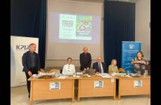 Członkowie Komisji Konkursu Wiedzy o Zasadach BHP „Bezpiecznie od startu”