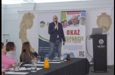 Jeden z prelegentów szkolenia