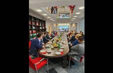 Uczestnicy spotkania w ramach Porozumienia dla Bezpieczeństwa w Budownictwie w województwie Kujawsko-Pomorskim