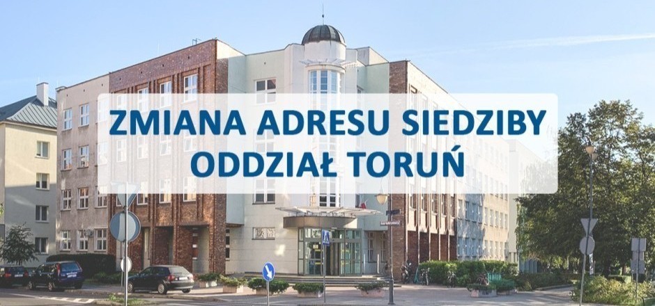 Zdjęcie nowej siedziby Toruńskiego Oddziału OIP Bydgoszcz.
