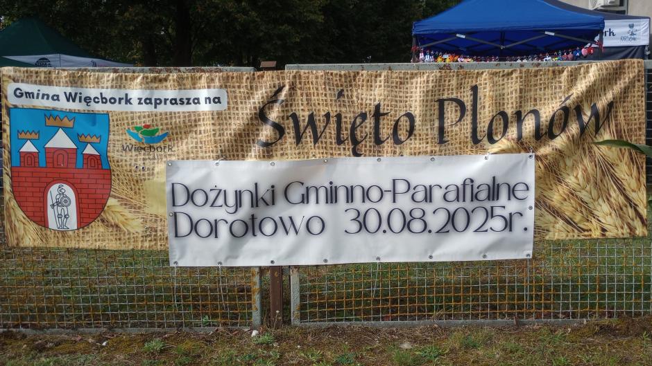 OIP Bydgoszcz na spotkaniu dożynkowym w gminie Więcbork