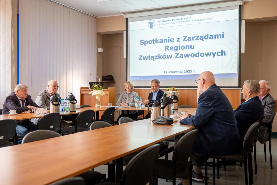 Spotkanie z Zarządami Regionu Związków Zawodowych