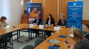 Sukces konferencji prasowej Okręgowego Inspektoratu Pracy w Bydgoszczy