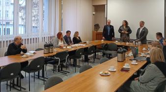 Pierwsze w tym roku spotkanie grupy roboczej - wspólne działania na rzecz bezpieczeństwa w budownictwie