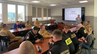Przeciwdziałanie mobbingowi w służbach mundurowych - szkolenie w SP PSP w Bydgoszczy