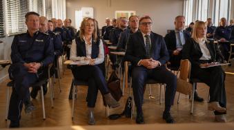 Udział Inspekcji Pracy w odprawie rocznej kujawsko-pomorskiej Policji 