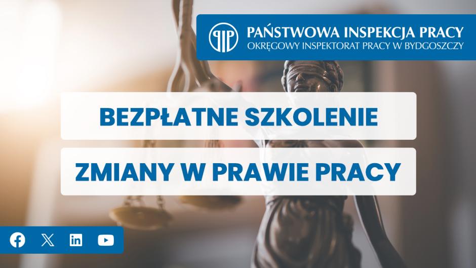 Bezpłatne szkolenie o aktualnych zmianach w prawie pracy i najnowszym orzecznictwie